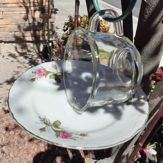 Made in Nevada Bird Feeder – Clear Cup