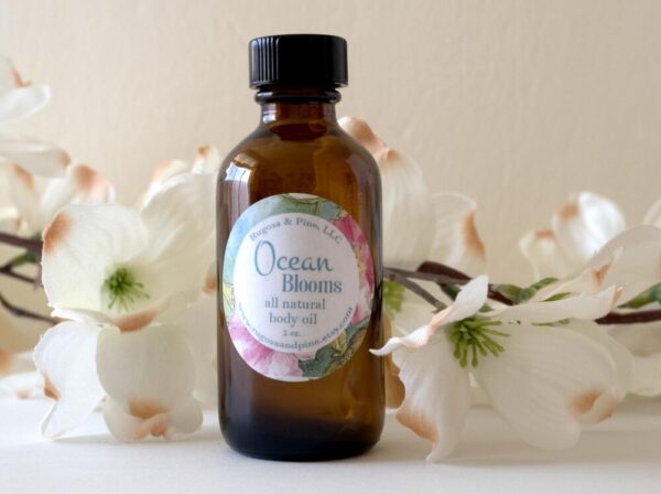 Product image of  Ocean Blooms Body Oil Bath Bomb Fizz Oatmeal Soap Gift Set