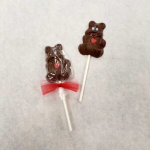 Made in Nevada Solid Chocolate Teddy Bears Large and Small