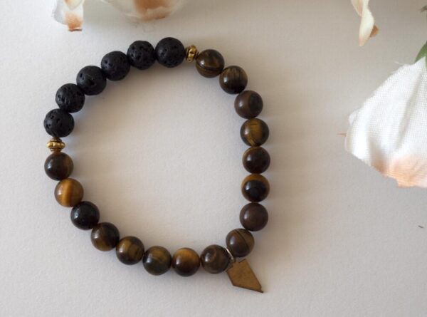 Product image of  Nevada Gemstone Bracelet Tigers Eye Perfume Oil Aromatherapy Gift Set
