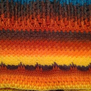 Made in Nevada Crocheted Shrug – Arizona Sunset