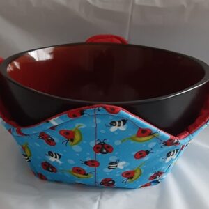 Made in Nevada Microwavable Bowl Cozies – Lady Bugs