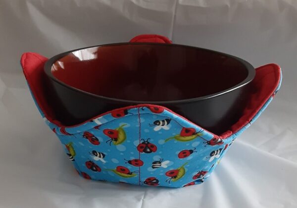 Made in Nevada Microwavable Bowl Cozies – Lady Bugs