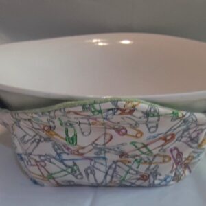 Made in Nevada Microwavable Bowl Cozies – Safety Pins