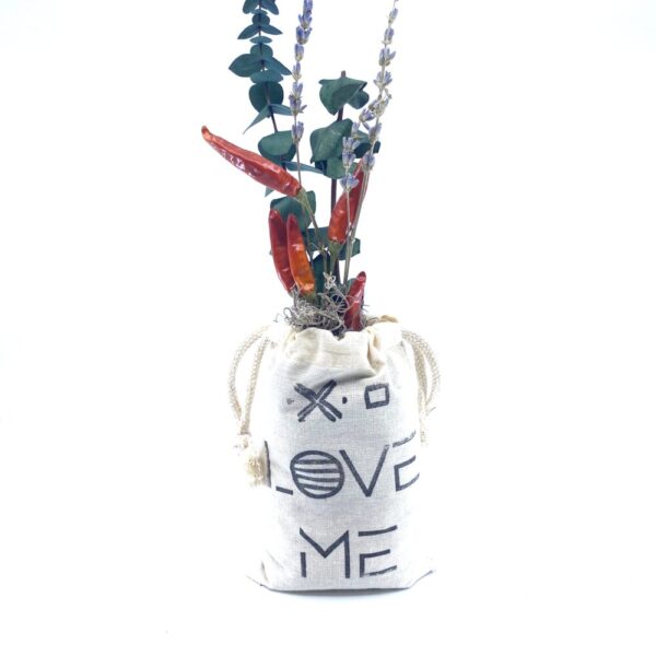 Made in Nevada Sack of Flowers, Love Me, Organic, Dried Flower Bouquet