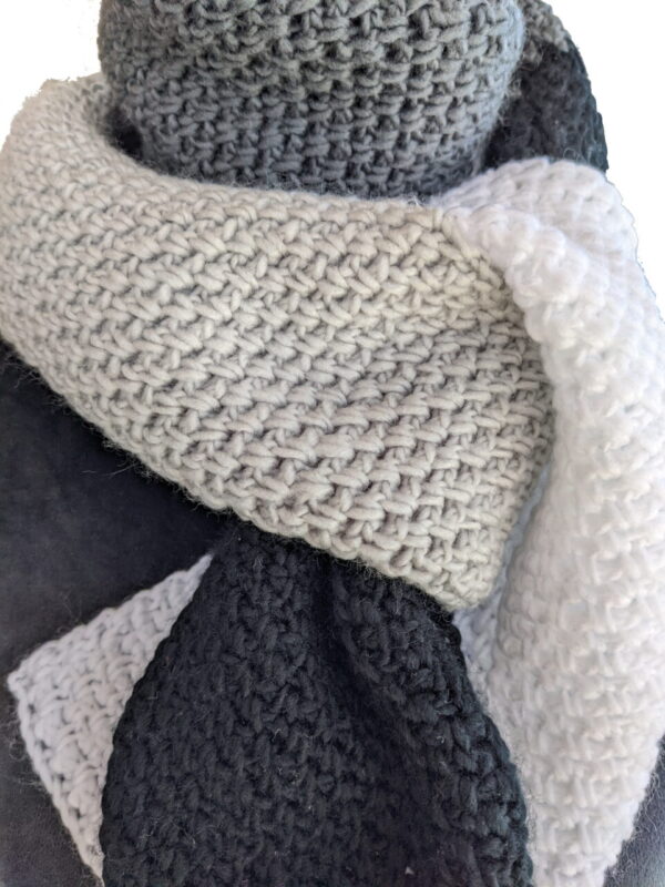 Product image of  Ay-wh-ack Stack — Crocheted Scarf for Women