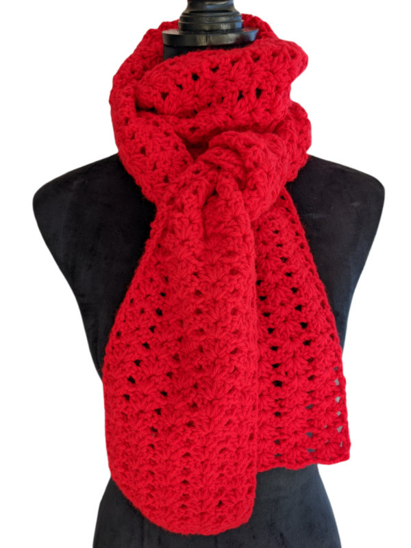 Made in Nevada Live Wire – Crocheted Scarf for Women