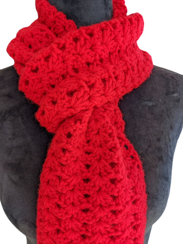 Made in Nevada Live Wire – Crocheted Scarf for Women