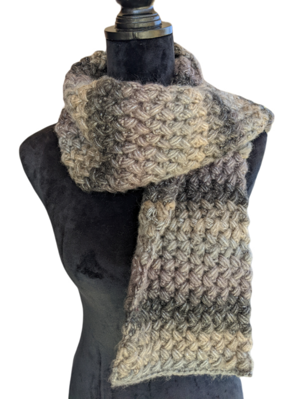 Made in Nevada Slitherer — Crocheted Scarf for Women