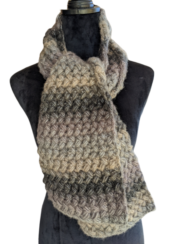 Made in Nevada Slitherer — Crocheted Scarf for Women