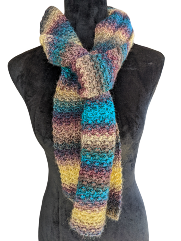 Made in Nevada Vanilla Filla’ — Crocheted Scarf for Women
