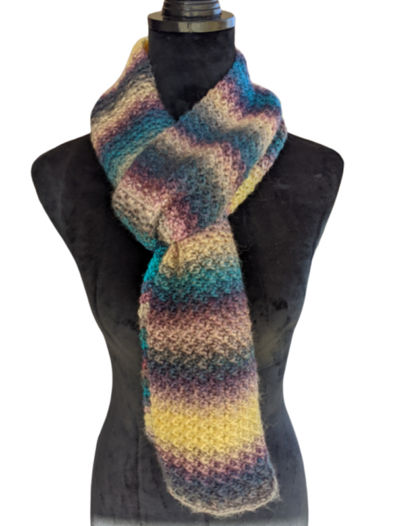 Made in Nevada Vanilla Filla’ — Crocheted Scarf for Women