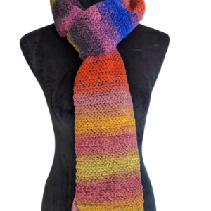 Made in Nevada Sunsetine — Crocheted Scarf for Women