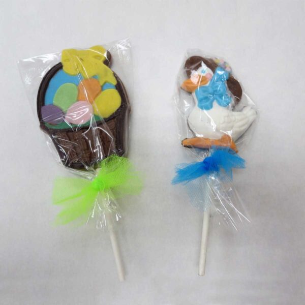Product image of  Mother Goose or Easter Basket Chocolate Lollipop