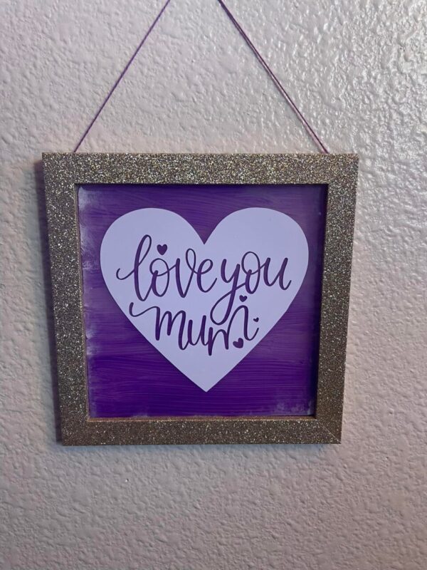 Made in Nevada Mother’s Day Glass Sign