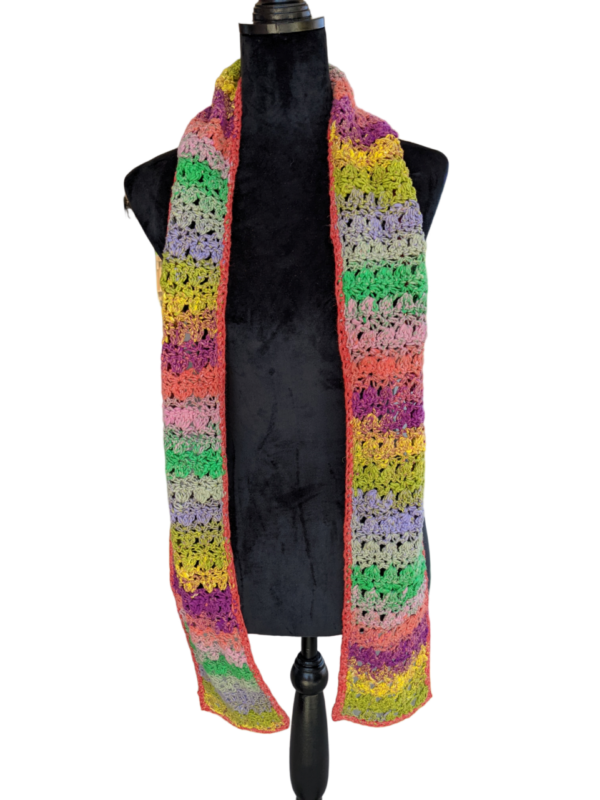 Product image of  Scarf, Hand Crocheted: All Day Primrose