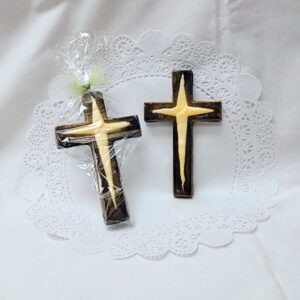 Product image of  Chocolate Cross with Gold Shimmer