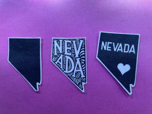 Made in Nevada Nevada Shaped & Seasonal Waterproof Sticker Bundles