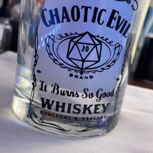 Made in Nevada Chaotic Whiskey Glass