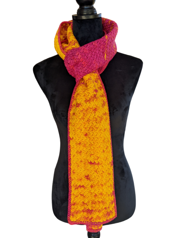 Made in Nevada Mega Flava – Crocheted Scarf for Women for Spring-Summer