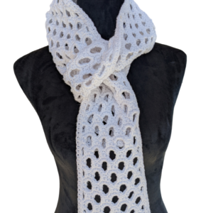Product image of  Oh, Bee-hive, Will Ya? – Crocheted Scarf for Women for Spring-Summer