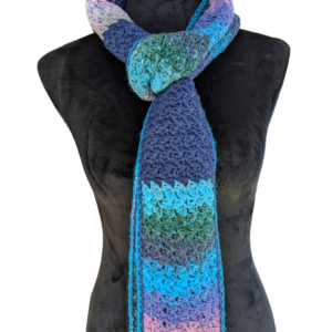 Product image of  Out of the Blue – Crocheted Scarf for Women