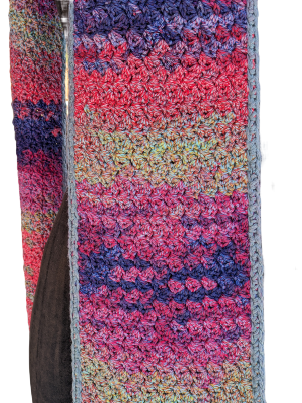 Made in Nevada The Crocheter’s Garden – Crocheted Scarf for Women for Spring-Summer