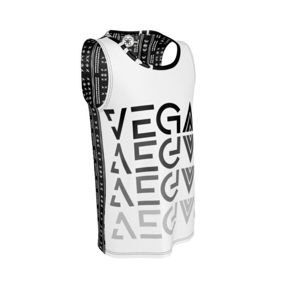 Product image of  Duality Gear, Vegas Faded, Black & White Mudcloth, Mens Sports Airflow Jersey