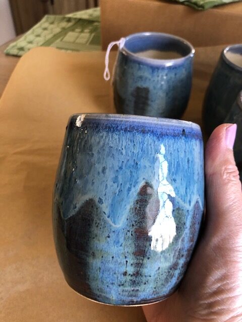 Made in Nevada Stoneware Wine Cups
