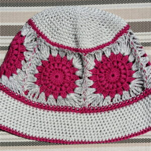 Made in Nevada Crabapple – Crocheted Bucket Hat