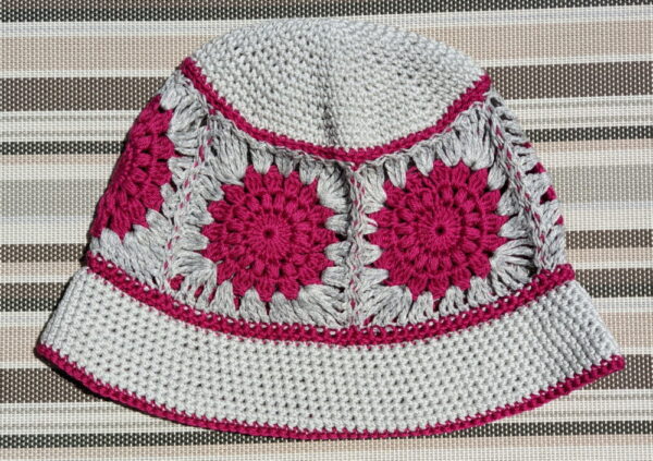 Made in Nevada Crabapple – Crocheted Bucket Hat