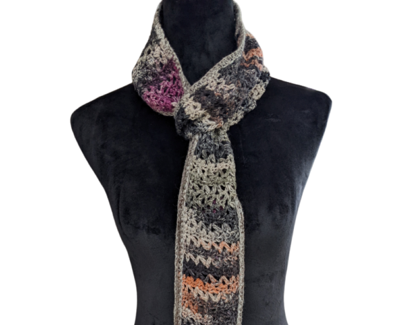 Product image of  Scarf, Hand Crocheted: Mighty Won
