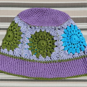 Made in Nevada Purplitude – Crocheted Bucket Hat