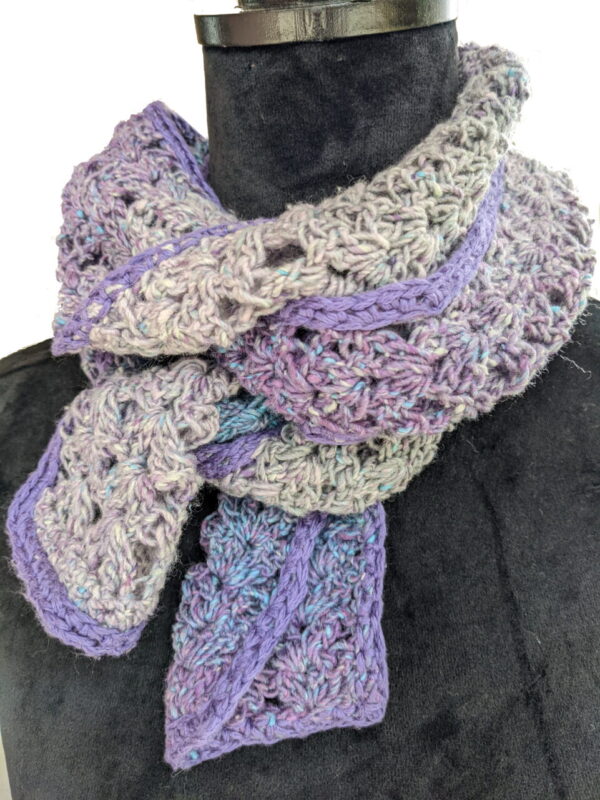 Made in Nevada Spider Feeled – Crocheted Scarf for Women for Spring-Summer