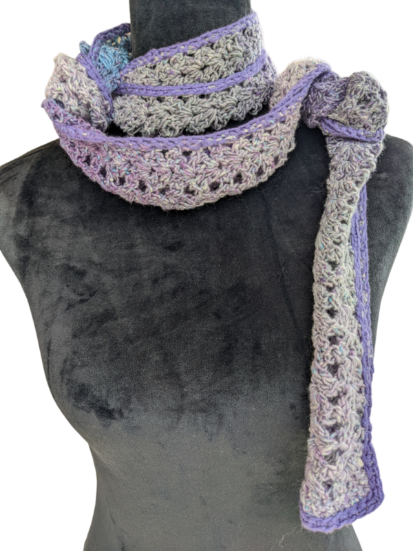 Made in Nevada Spider Feeled – Crocheted Scarf for Women for Spring-Summer
