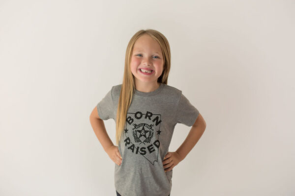 Made in Nevada Born and Raised Nevada T-Shirt (kids)