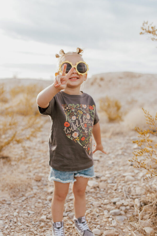 Made in Nevada Nevada Wildflower Kids & Baby T-shirt