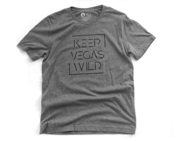 Made in Nevada Keep Vegas Wild Mod Grey (unisex)