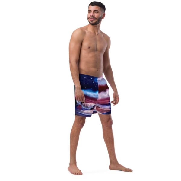 Product image of  Swimwear – American Flag Patriotic USA Men’s swim trunks