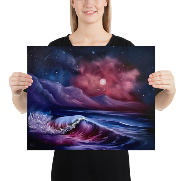 Product image of  Poster Print – Sandy Shores Seascape by PaintWithJosh
