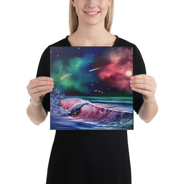 Product image of  Canvas Print – High Tide Seascape by PaintWithJosh