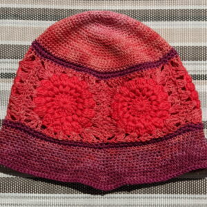 Made in Nevada Hotblood – Crocheted Hat With Granny Squares