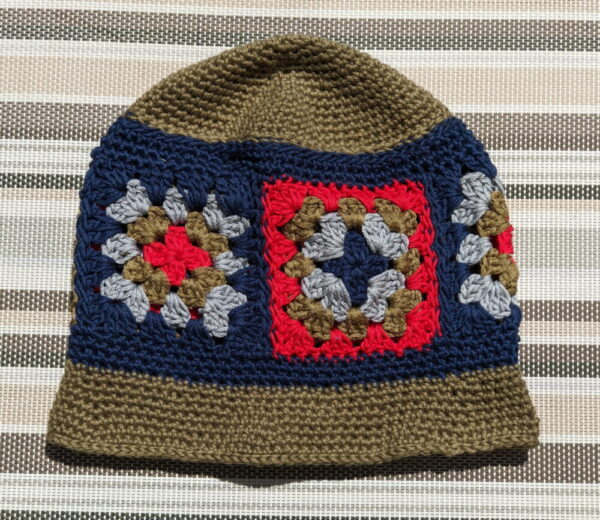 Made in Nevada Primo – Crocheted Hat With Granny Squares
