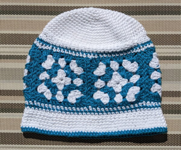 Made in Nevada Tahoe – Crocheted Hat With Granny Squares