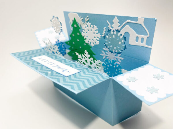 Product image of  Let it Snow 3 D pop up box card