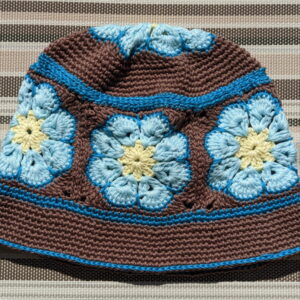 Made in Nevada Alpine – Crocheted Hat With Granny Squares