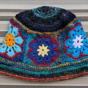Made in Nevada Rugged – Crocheted Hat With Granny Squares