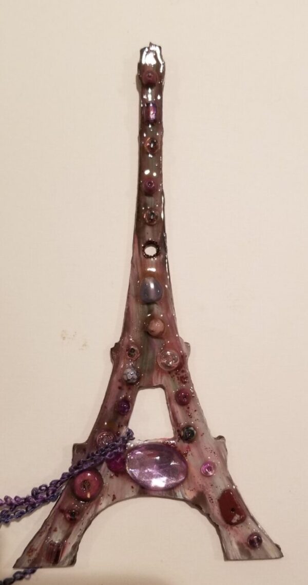 Made in Nevada Eiffel Tower metal art
