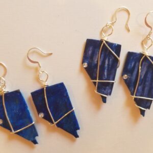 Product image of  Nevada Lightweight Steel Earrings, $30 a pair