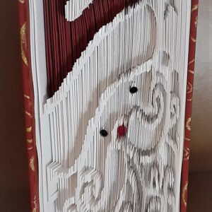 Made in Nevada Santa Head Folded Book